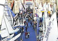 The Dinghy Sailing Show held at London's Alexandra Palace